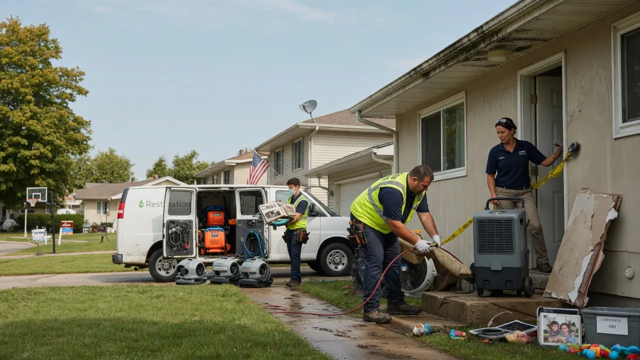 Water Damage Restoration in Tippecanoe, IN near me